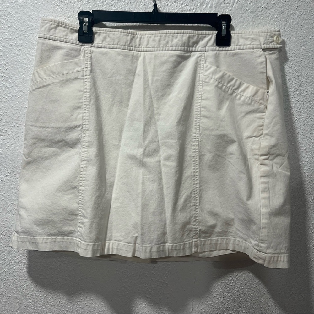 White Pleated Skirt